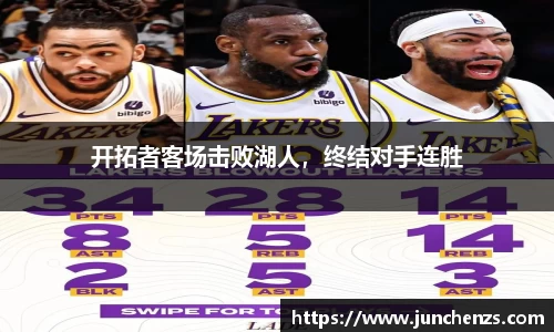 开拓者客场击败湖人，终结对手连胜