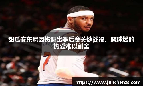 甜瓜安东尼因伤退出季后赛关键战役，篮球迷的热爱难以割舍